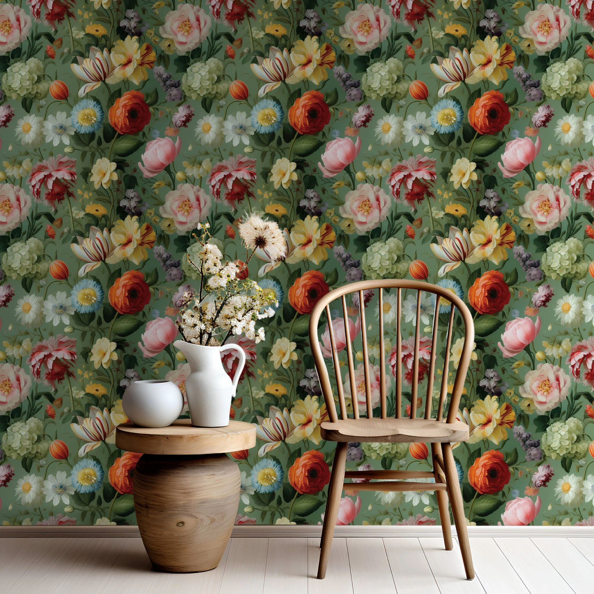 Romilly Floral Wallpaper - Image 5