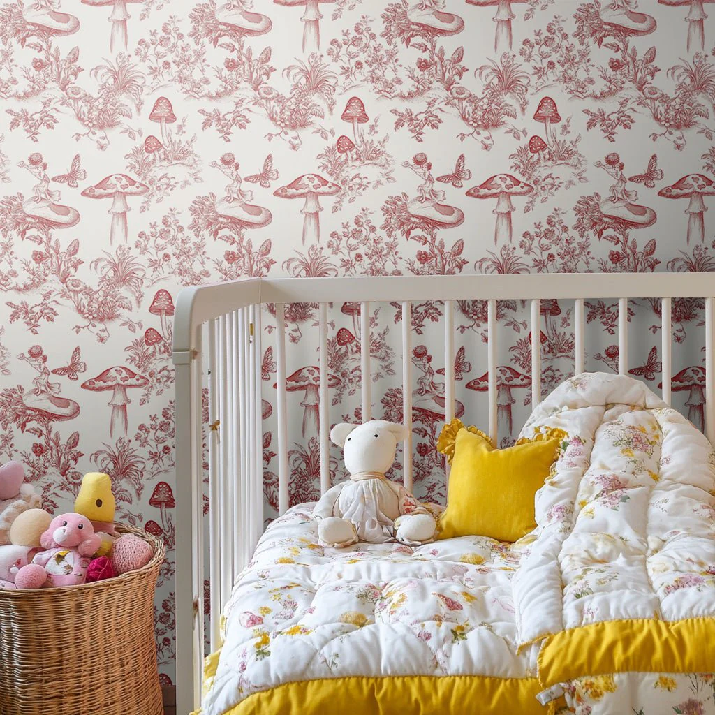 Rosewood Flora Wallpaper - Image 2