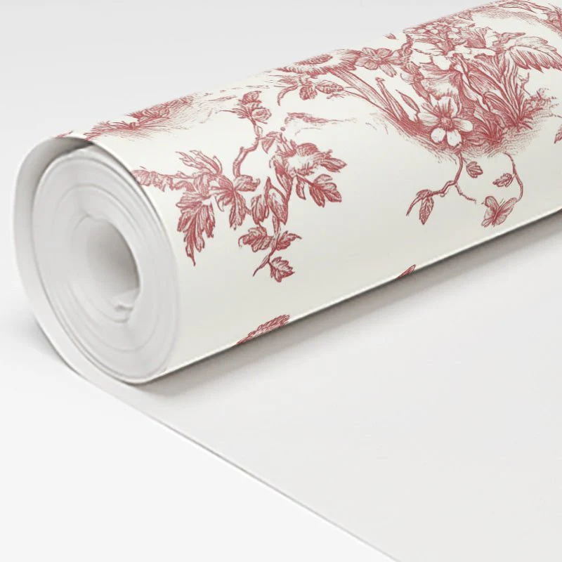 Rosewood Flora Wallpaper - Image 3