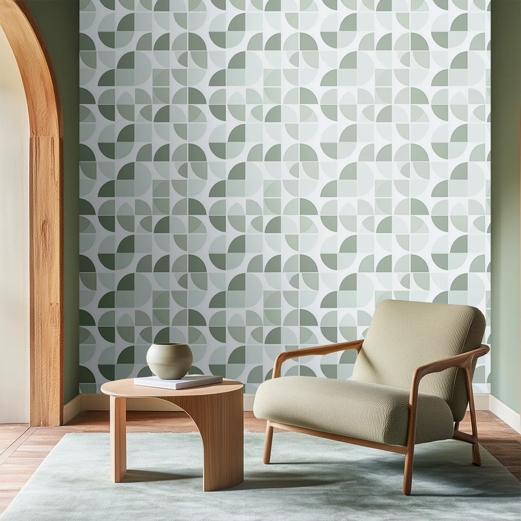 Sage Rhythm Wallpaper - Image 2