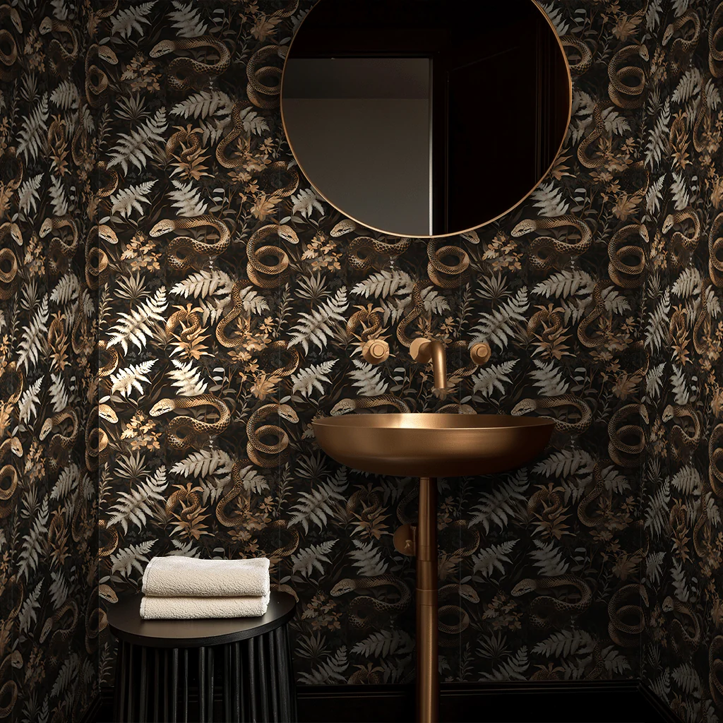 Serpent & Fern Wallpaper - Image 3