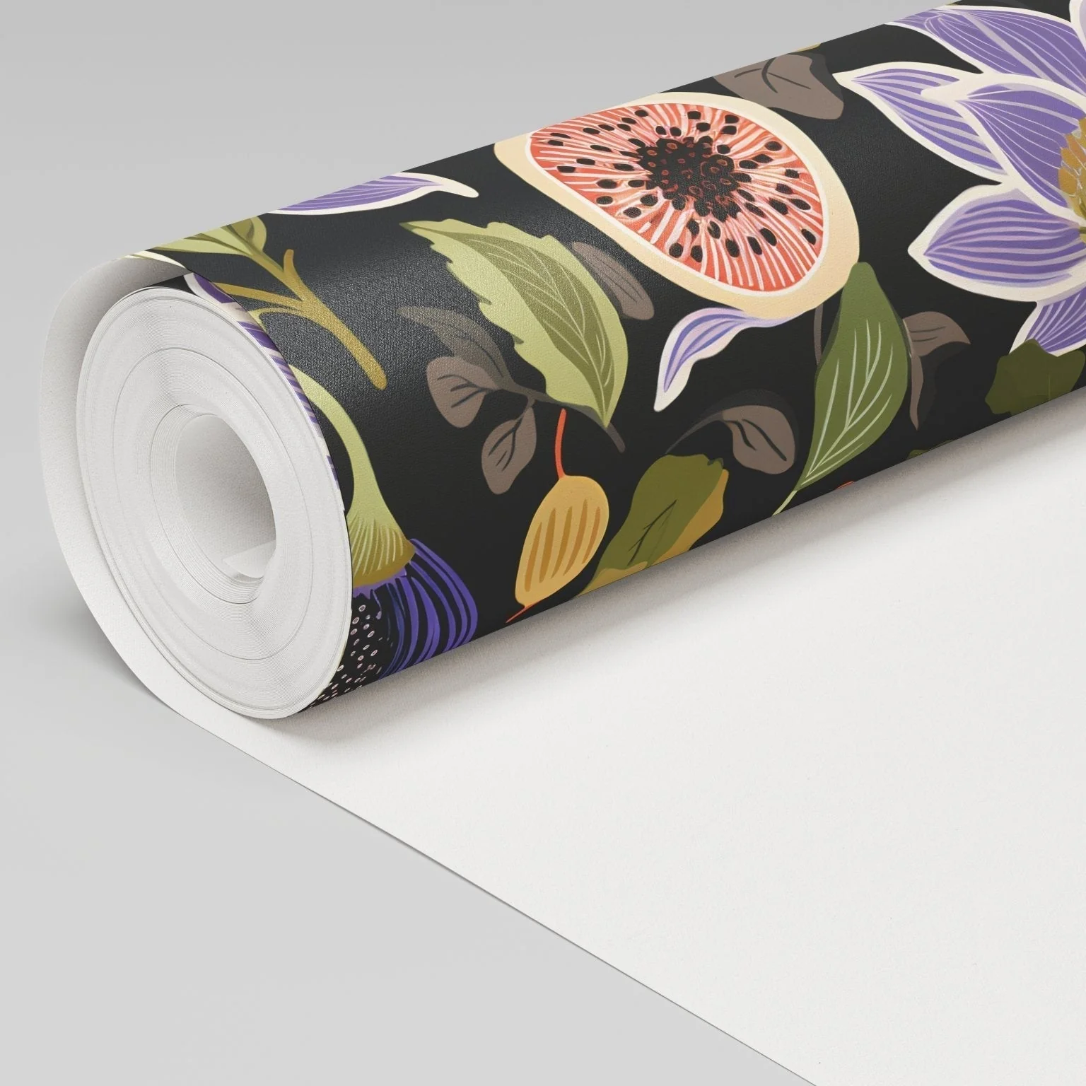 Sloane Fig Floral Wallpaper - Image 4