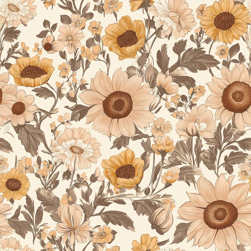 Sunlit Meadow Wallpaper