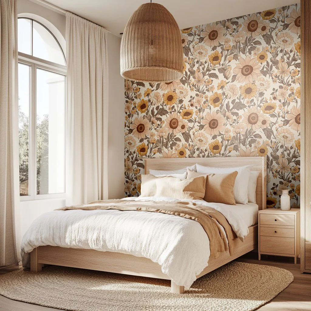 Sunlit Meadow Wallpaper - Image 2