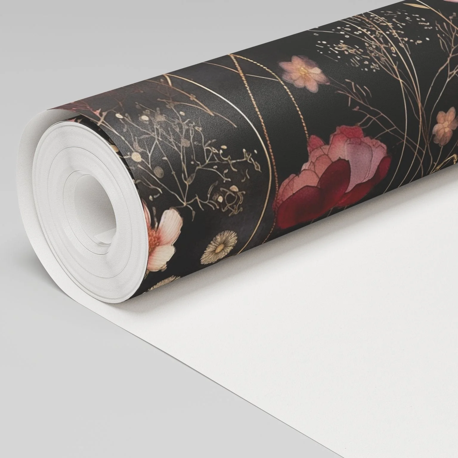 Tina Abstract Floral Wallpaper - Image 9