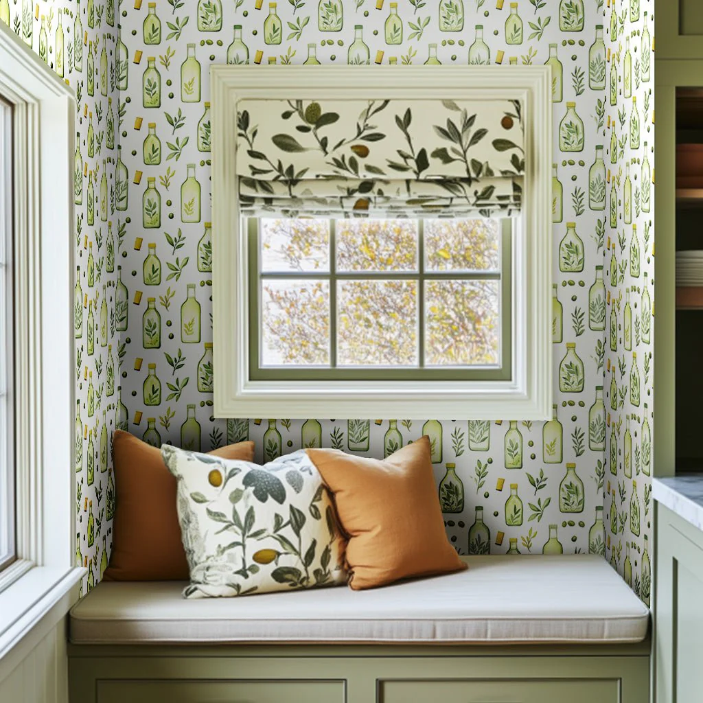 Tuscan Olive Wallpaper - Image 2