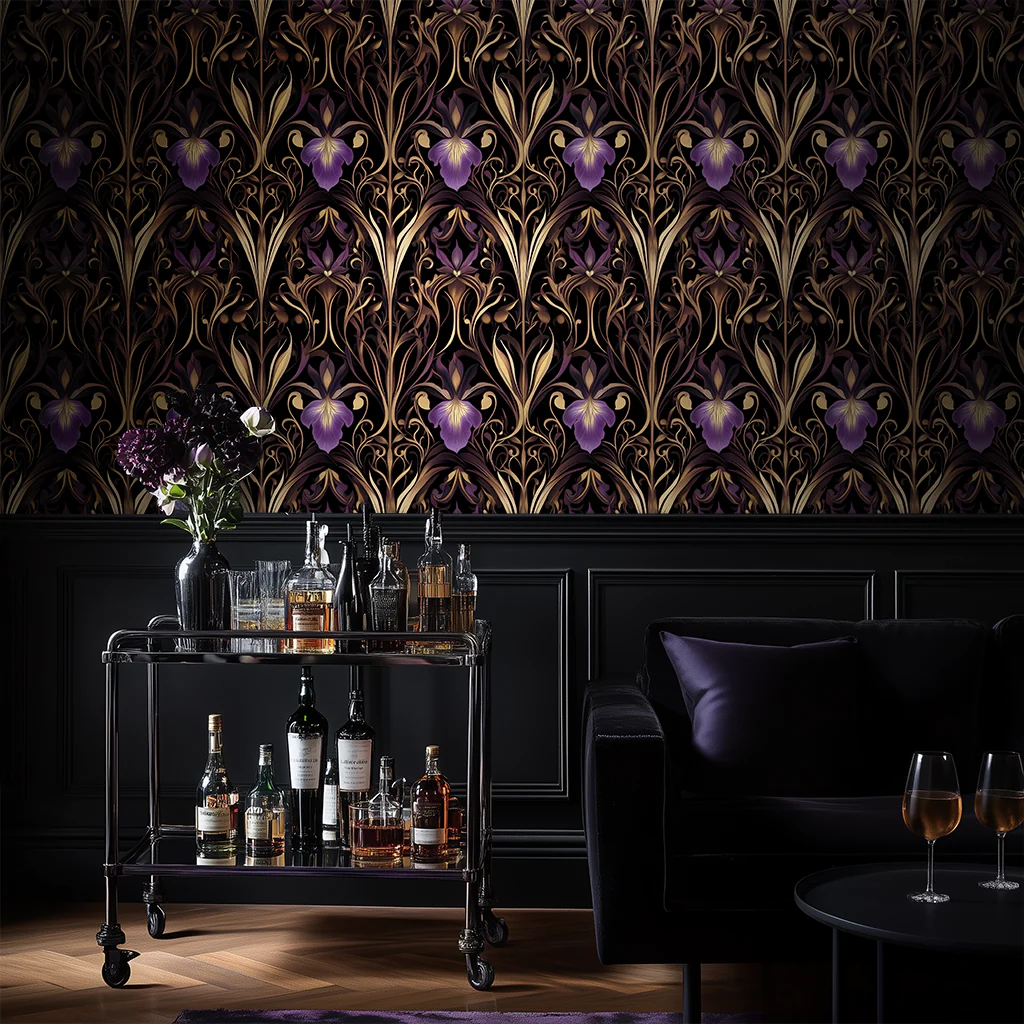 Velvet Iris Wallpaper - Image 2