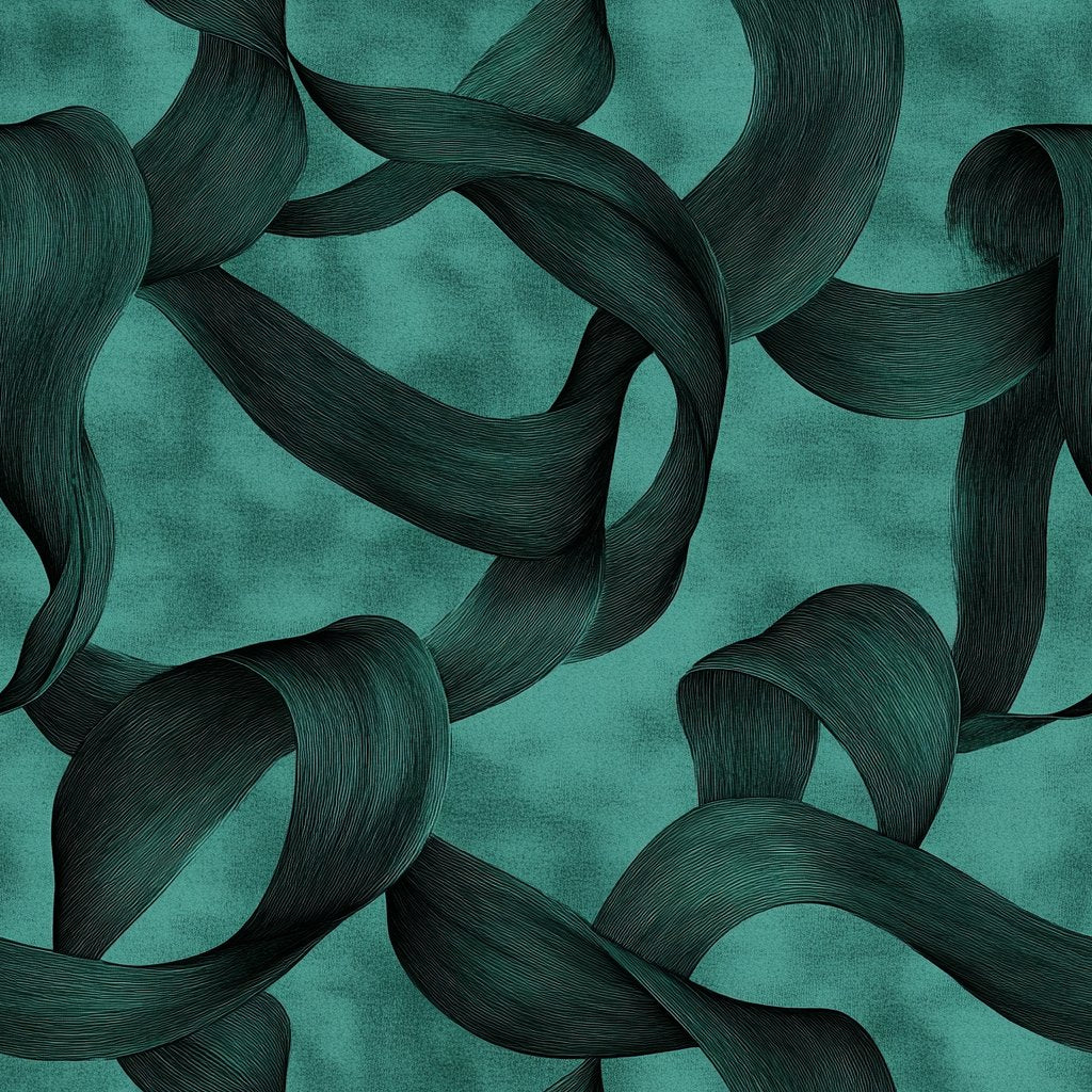 Velvet Ribbons Wallpaper