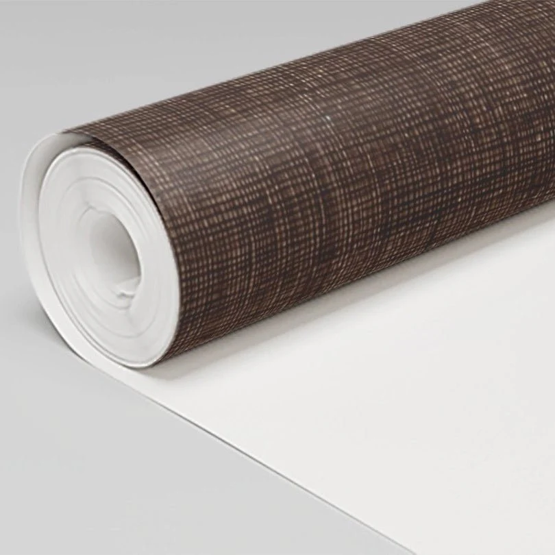 Walnut Burlap Wallpaper - Image 3