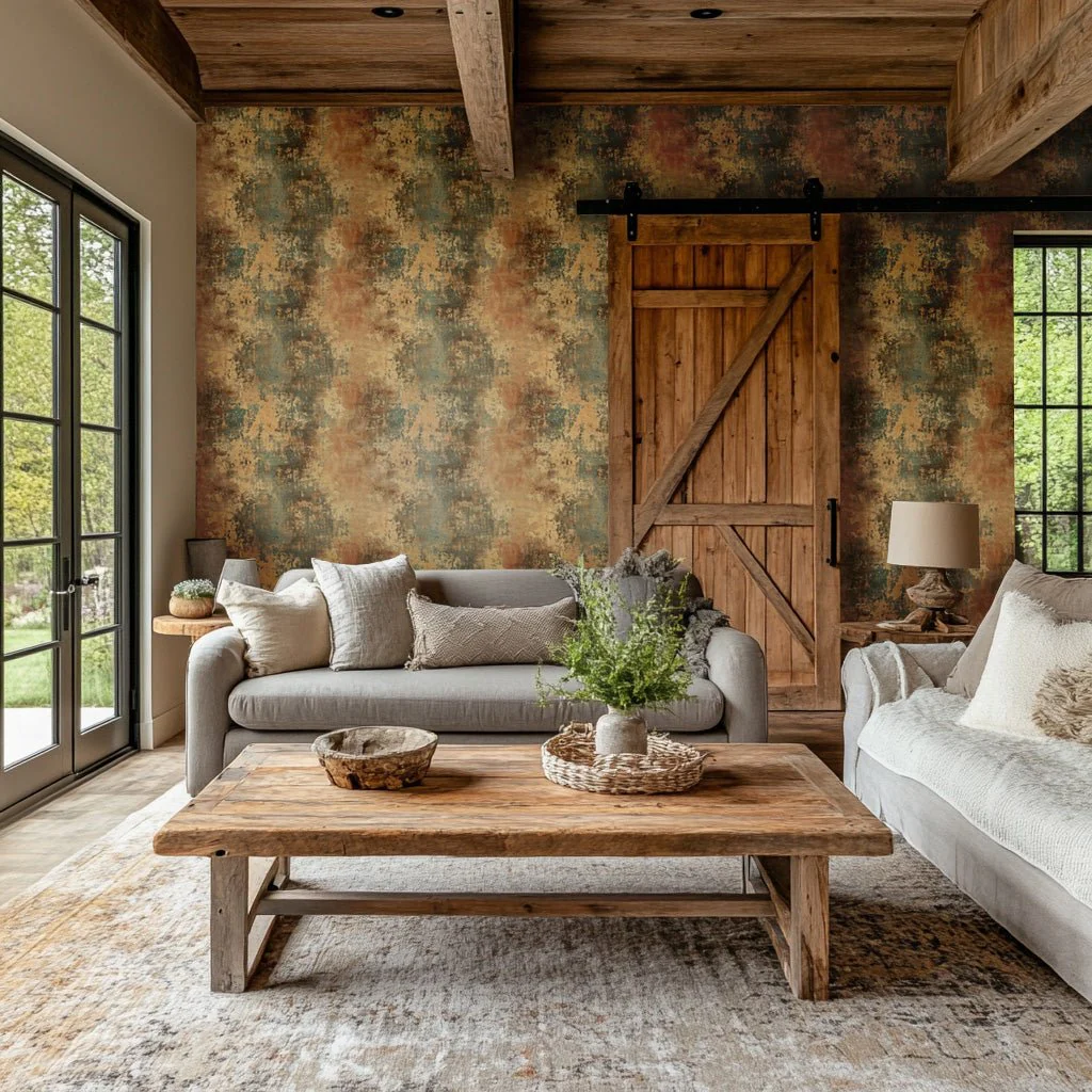 Weathered Artisan Wallpaper - Image 2