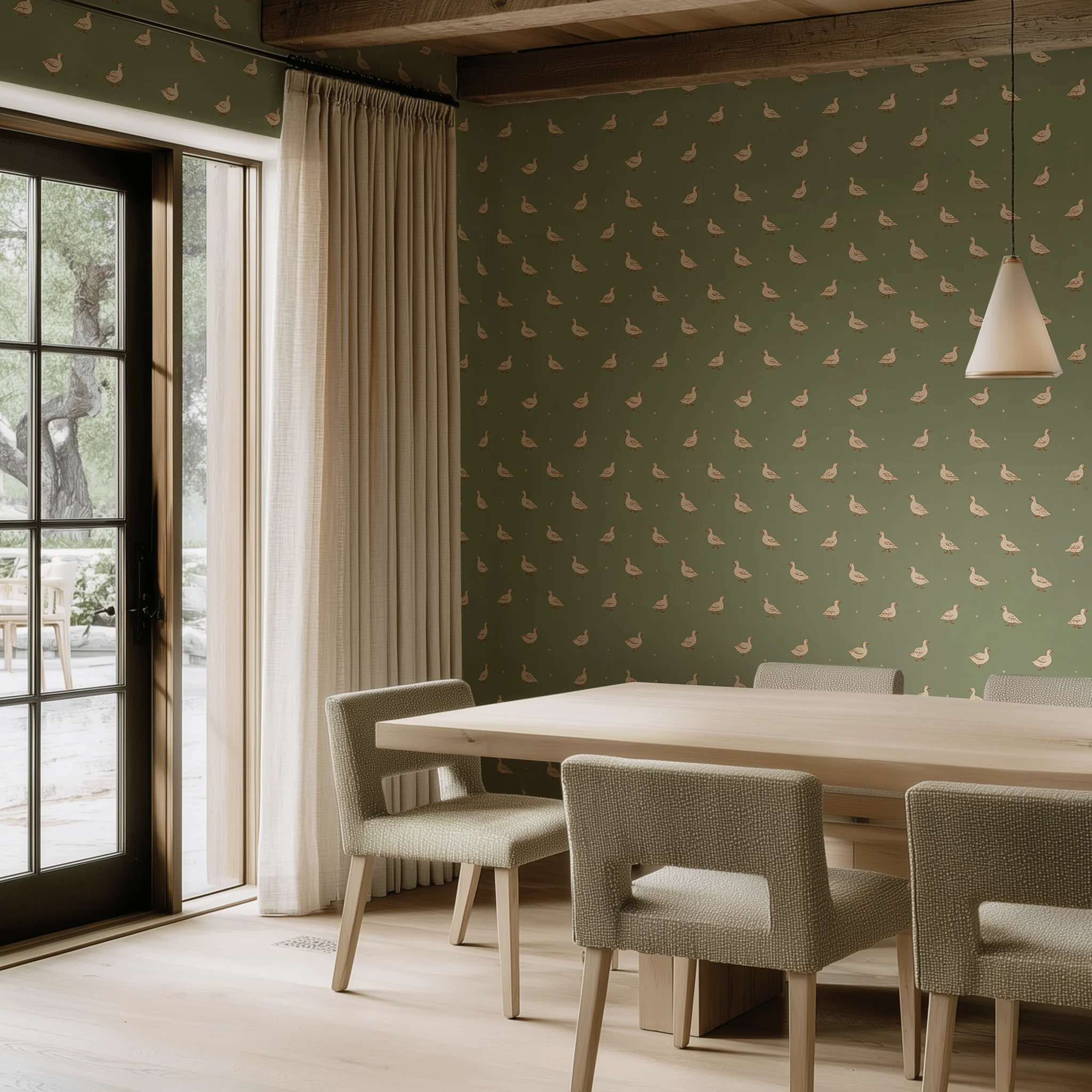 Wild Goose Chase Wallpaper - Image 2