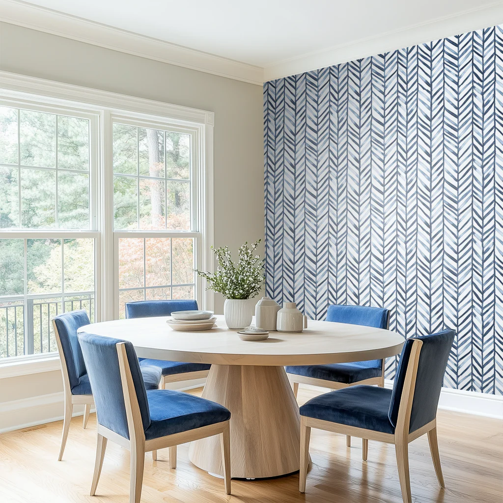 Willow Chevron Wallpaper - Image 2